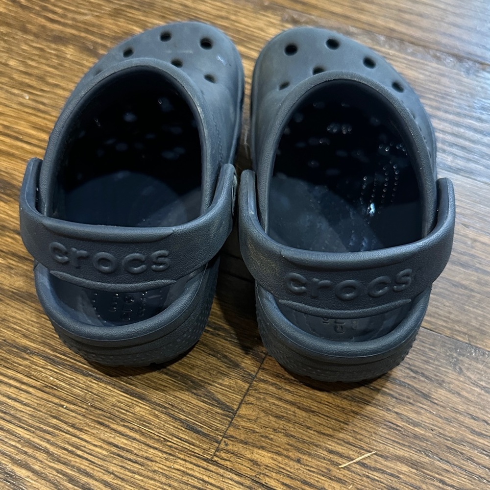 Crocs Kids Black Clogs